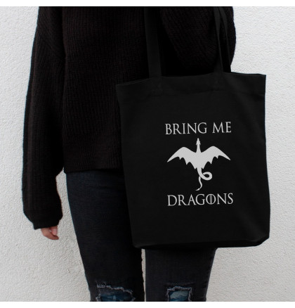 Экосумка GoT "Bring me dragons", фото 3, цена 370 грн